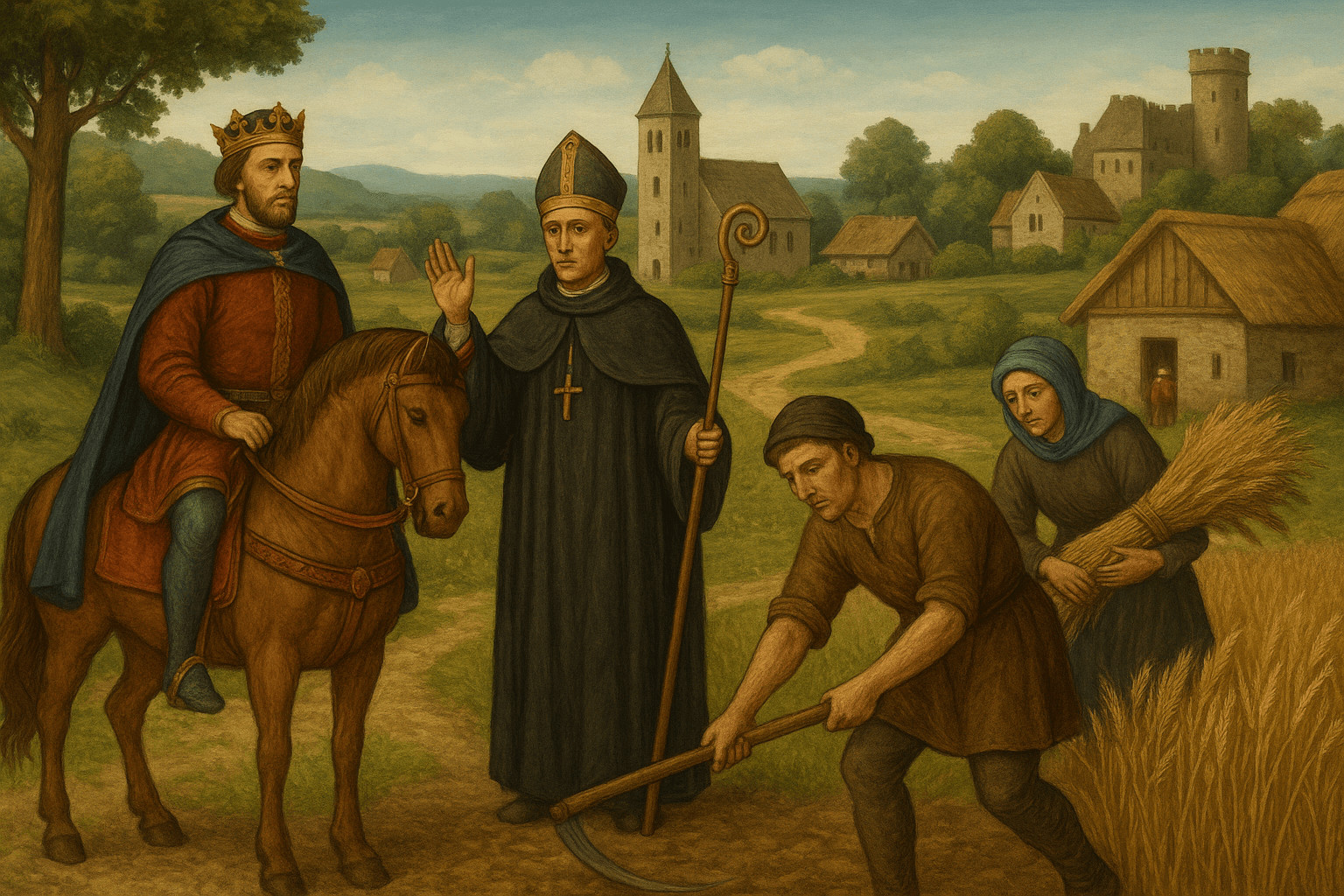 Feudal Europe remains feudal with new names
