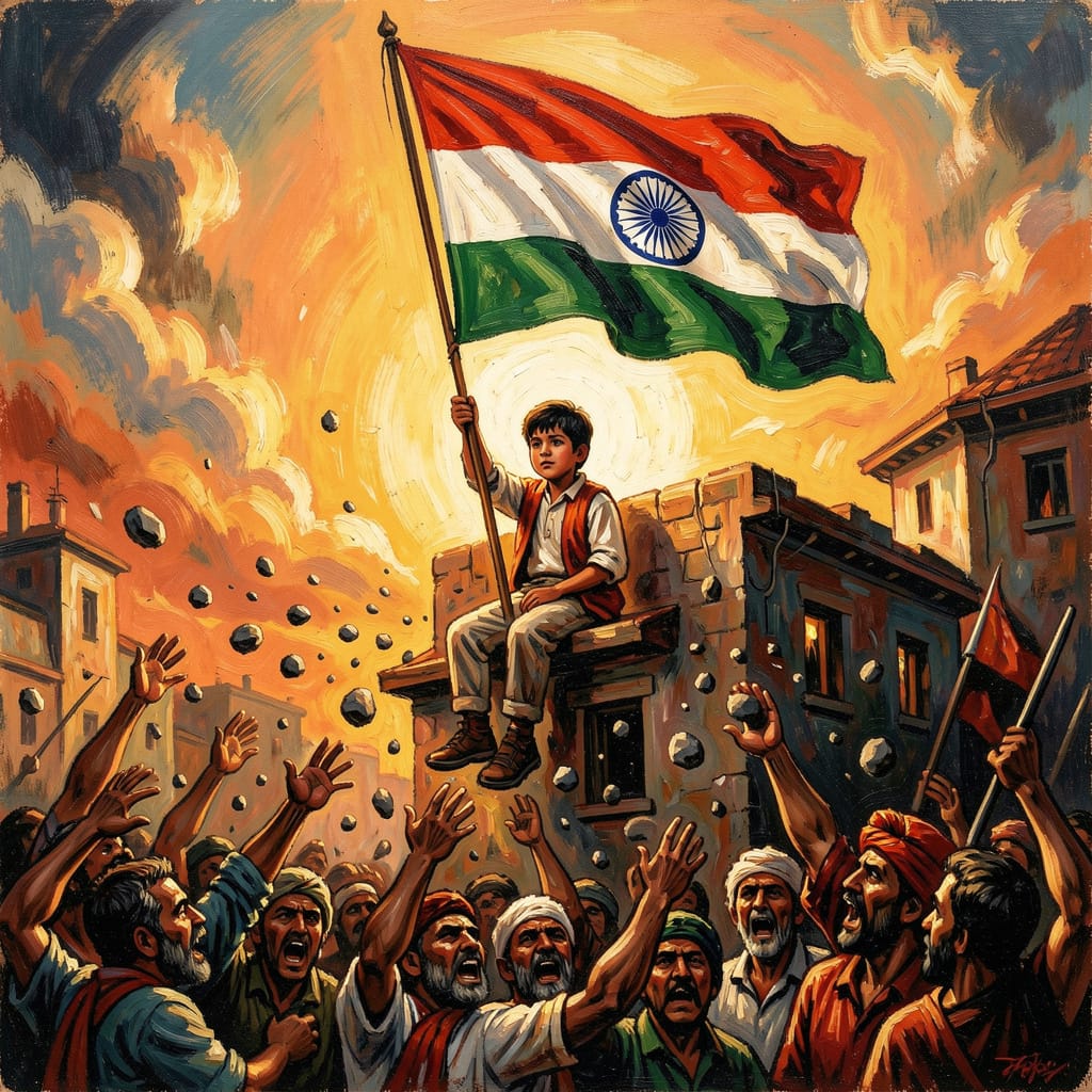 Modern Jihad: Challenge to Flag of India