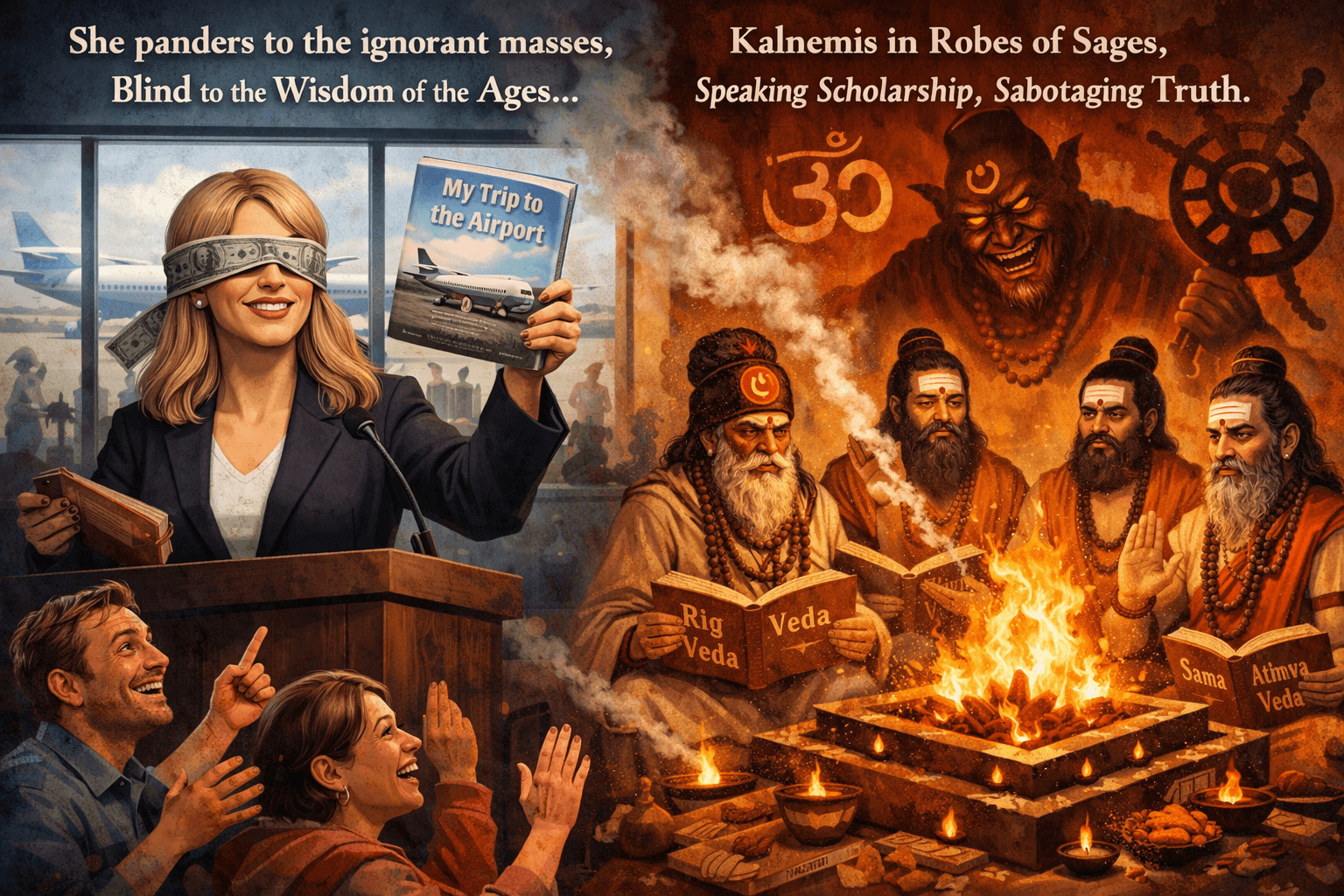 Meera Nanda’s God Market suffers from Cognitive Dissonance