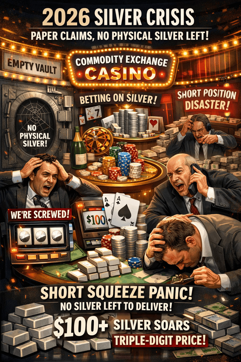 Silver: Comex and LBMA are Casinos not the Market