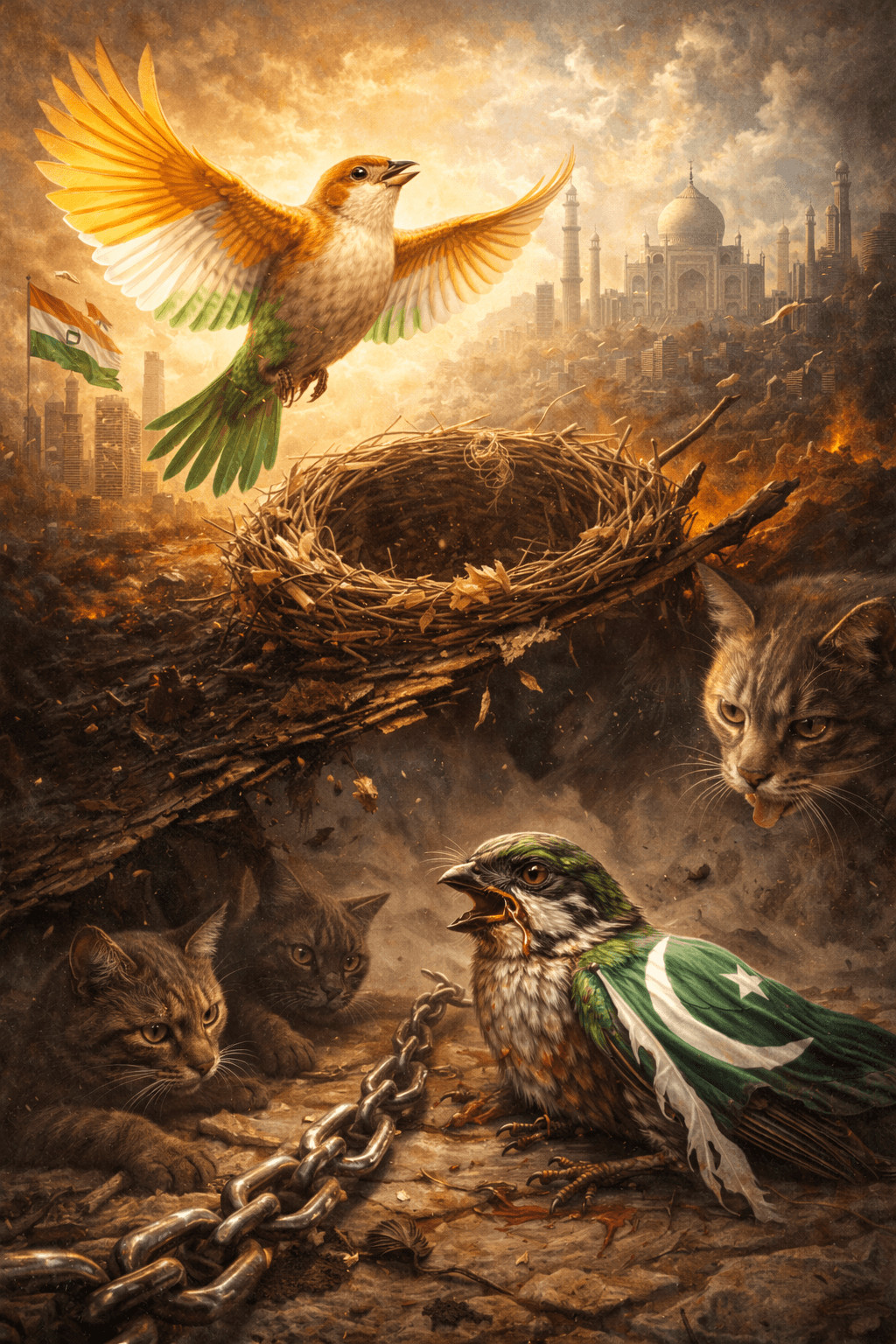 The Tale of Pakistan, the Chirping Sparrow