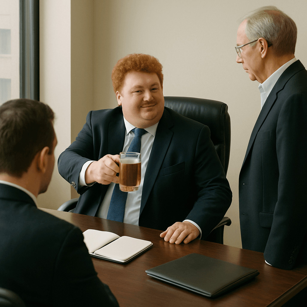 Property Dealer in Oval office