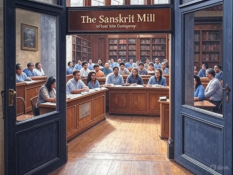 The Sanskrit Mill Operation of East India Company