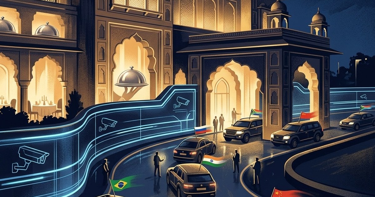 BRICS New Delhi 2026: The Hotel Shortage Myth, Security Bubbles, and Culinary Logistics