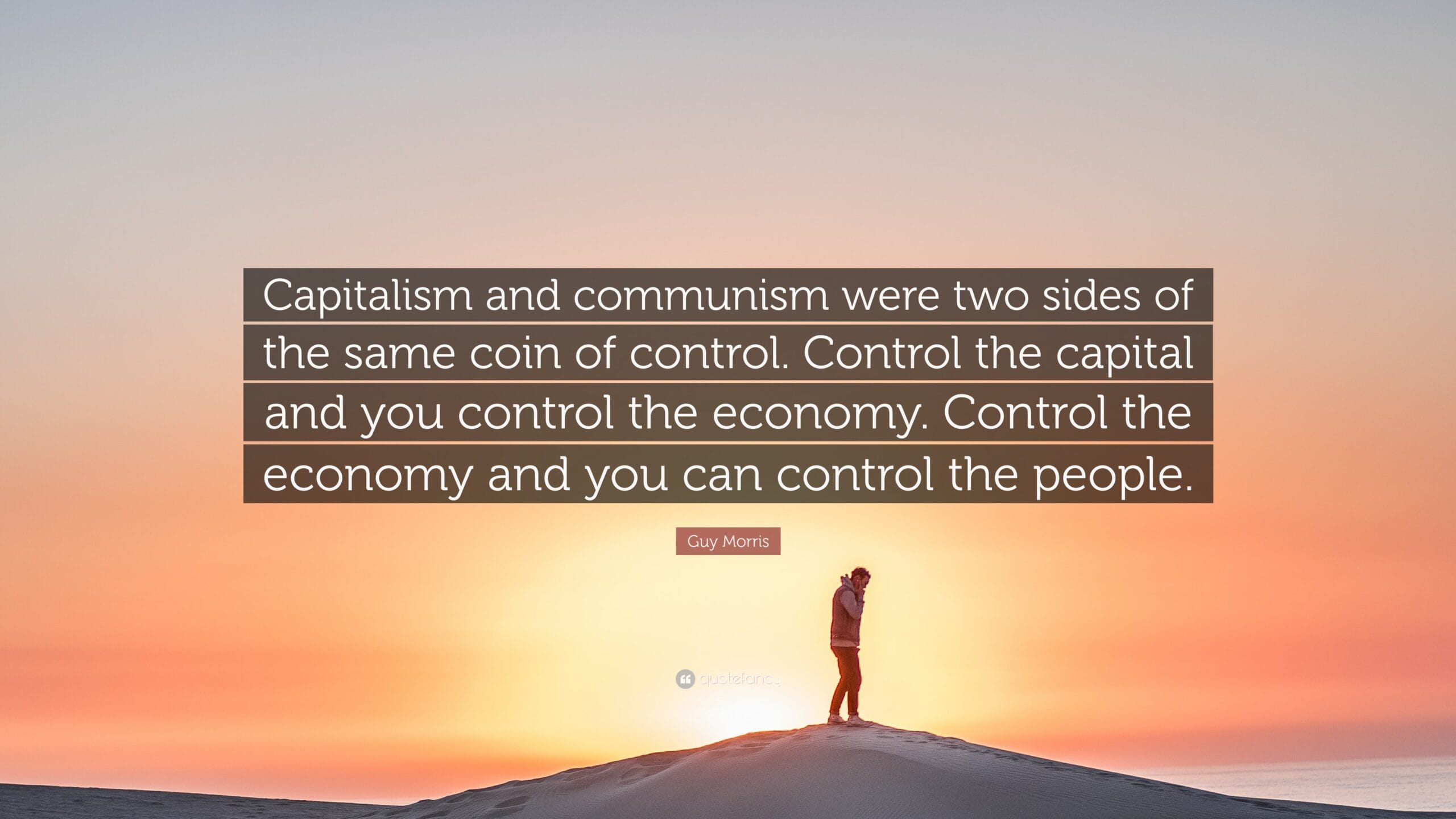 Capitalism and Communism are Two Sides of the Same Coin