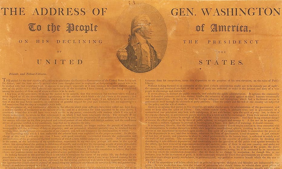 George Washington’s Farewell Address calls for Strategic Autonomy