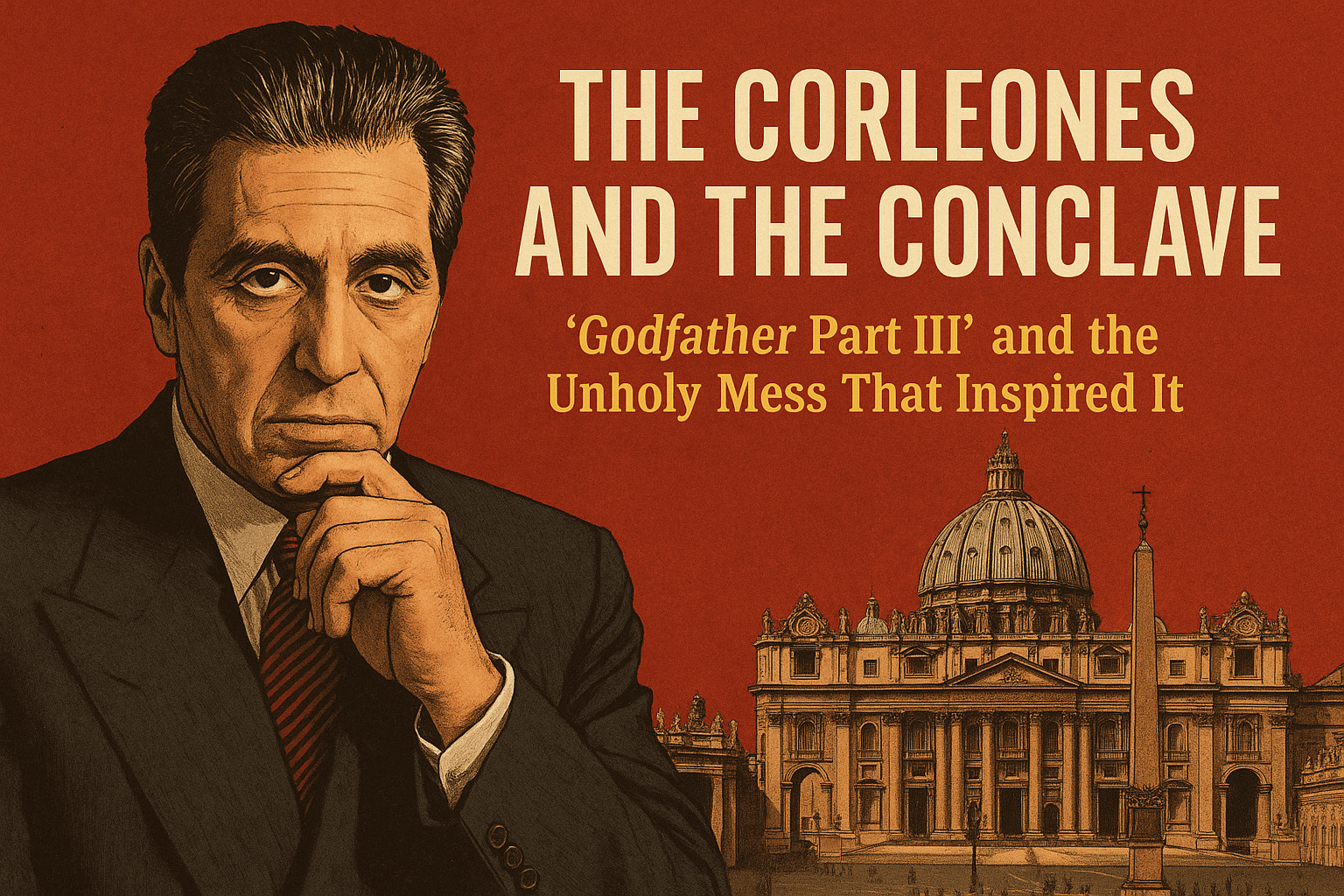The Godfather 3 movie and it’s unholy inspiration.