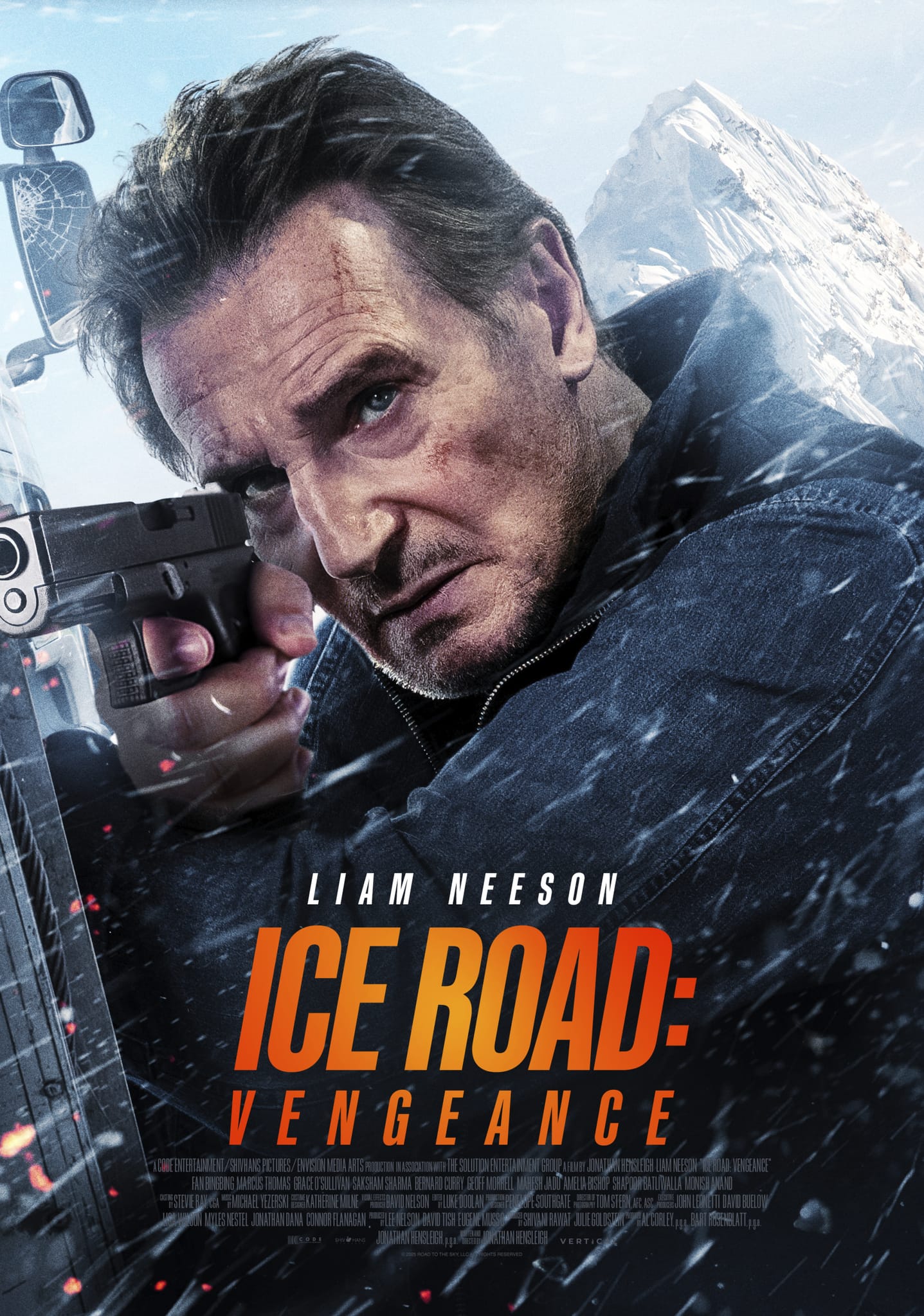 Movie Review of Ice Road Vengeance of Liam Neesom