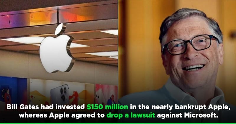 Once upon a time, Microsoft saved Apple.