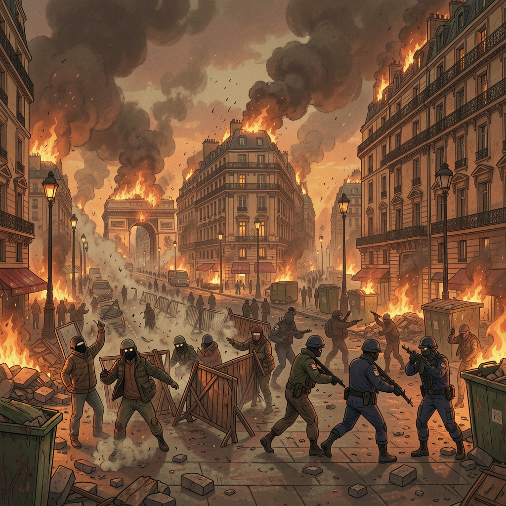 Comparison of Protests and Street Riots in Europe and India