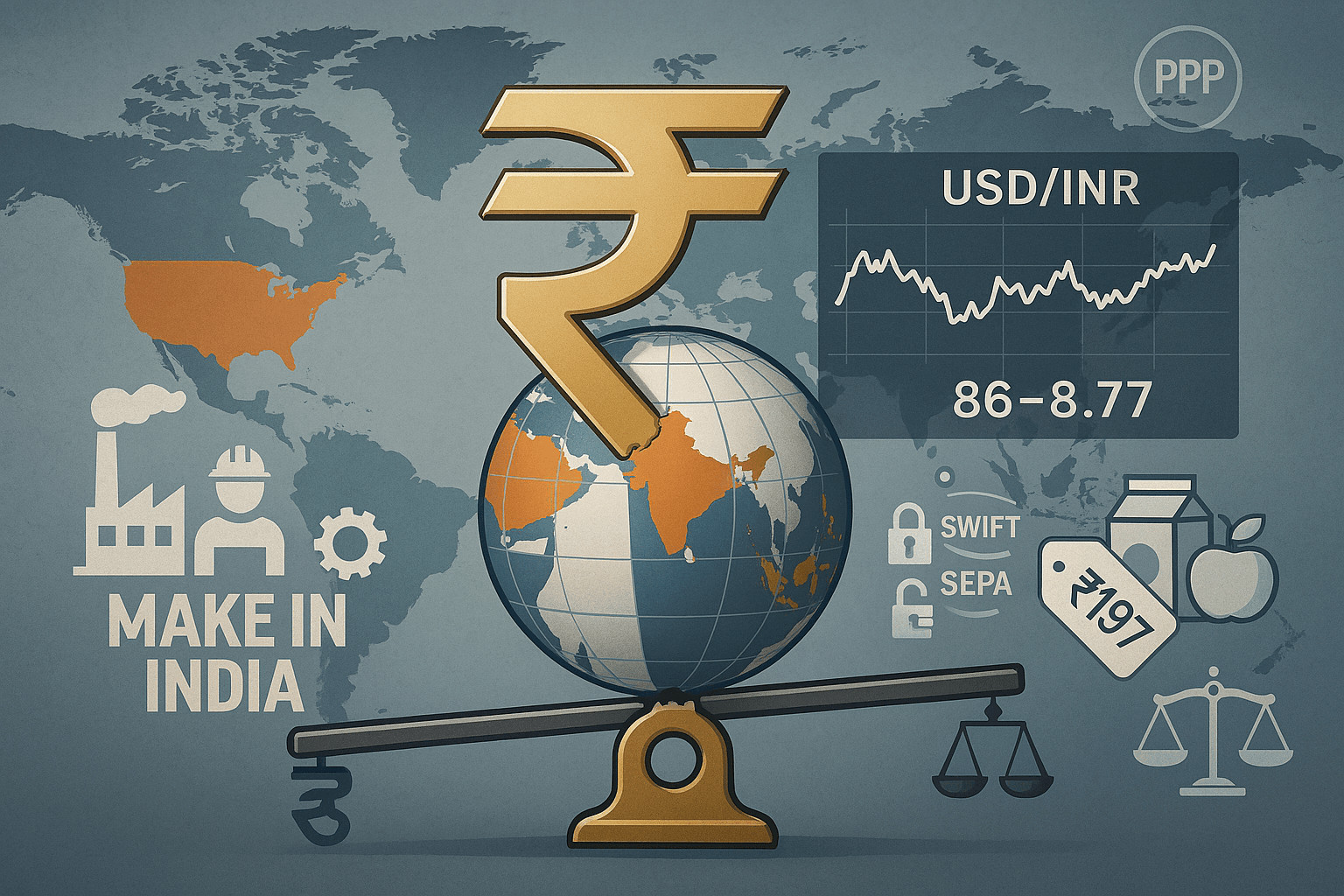 Rupees, the India’s Currency is powerful not weak.