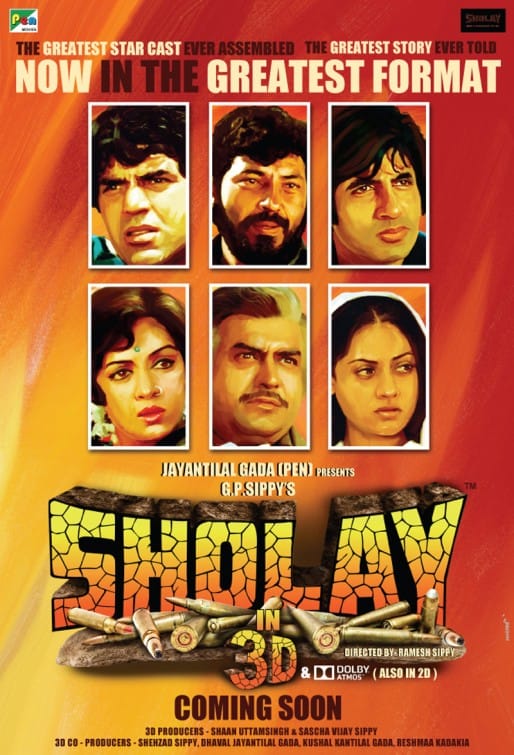 Sholay, A movie that brought a new era to Hindi/Urdu Cinema.
