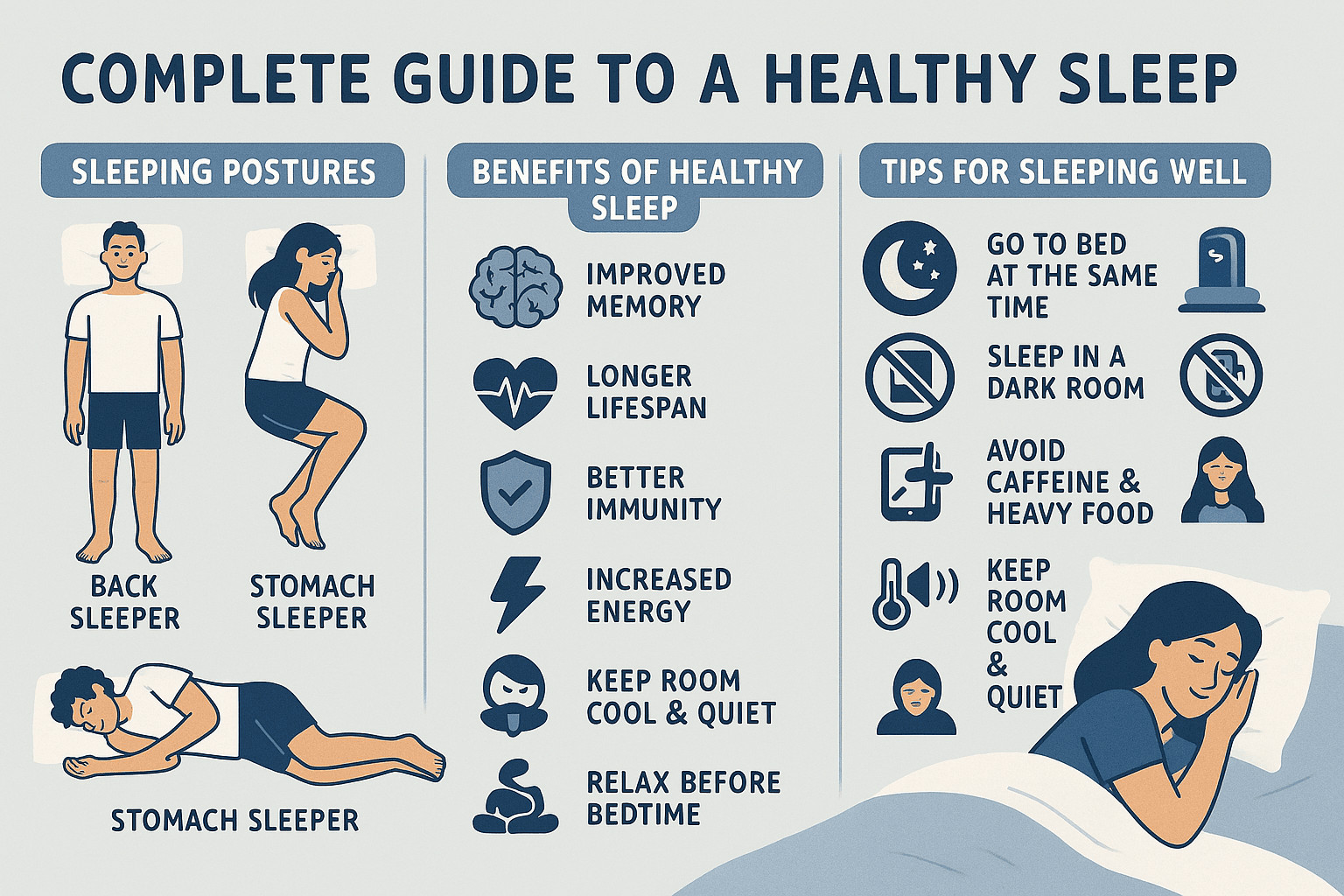 The Ultimate Sleeping Guide for Restorative Rest