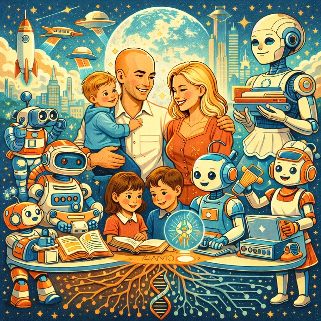 The Destiny of Children of Humanity: AI